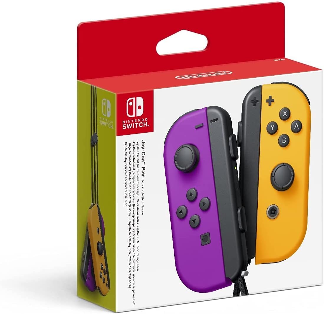 Nintendo Joy-Con Pair - Purple/Orange