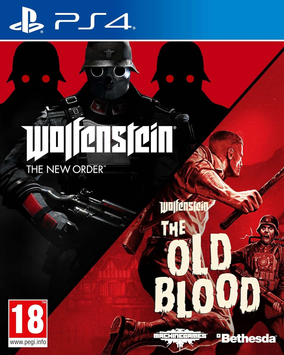Wolfenstein The New Order + The Old Blood Playstation 4