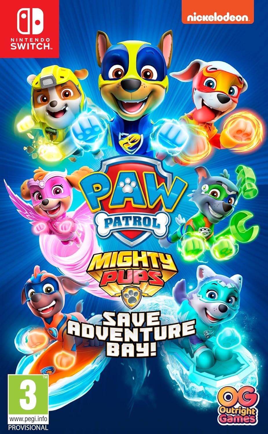 Paw Patrol: Mighty Pups Save Adventure Bay! Nintendo Switch