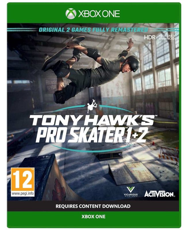 Tony Hawk's Pro Skater 1+2 Xbox