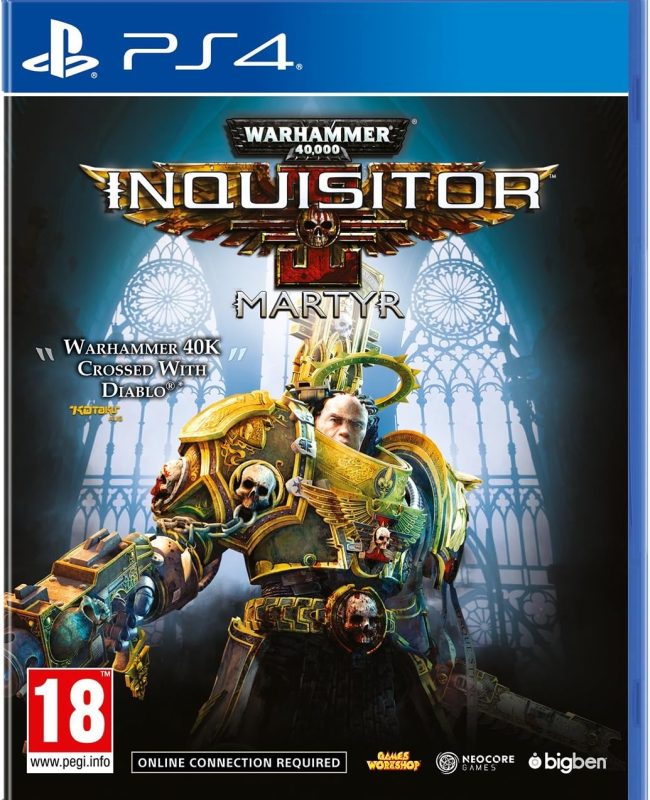 Warhammer 40000 Inquisitor Martyr Playstation 4