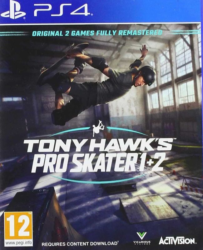 Tony Hawk's Pro Skater 1+2 Playstation 4