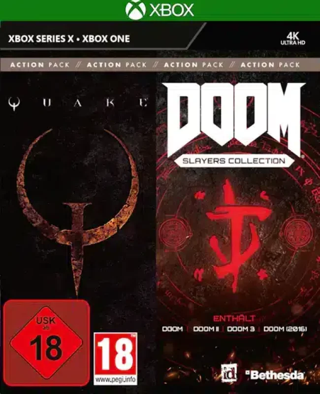 id Action Pack Vol. 1 (Quake + DOOM Slayers Collection) - [Xbox One] id Action Pack Vol. 1 (Quake + DOOM Slayers Collection) Xbox One